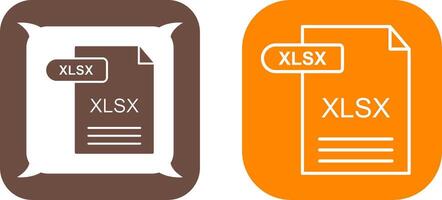 XLSX Symbol Design vektor