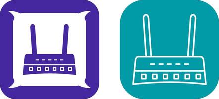 Router-Icon-Design vektor