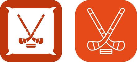 Eishockey-Icon-Design vektor