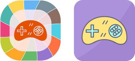 einzigartig Spielen Steuerung Symbol Design vektor