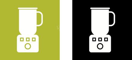 Kaffee Mixer Symbol Design vektor