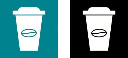 Kaffeetasse-Icon-Design vektor