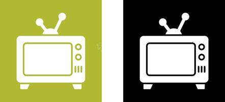 TV-Icon-Design vektor