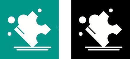 Puzzle-Icon-Design vektor