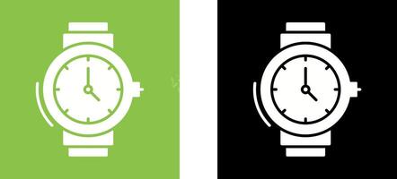 Armbanduhr-Icon-Design vektor