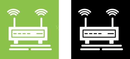 W-lan Signale Symbol Design vektor