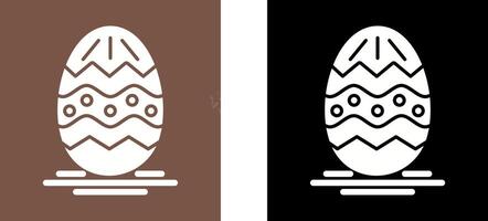 Ostern Ei Symbol Design vektor