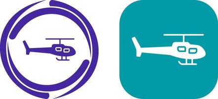 Helikopter-Icon-Design vektor