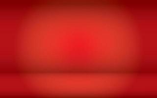 Farbverlauf roter Hintergrund leerer Raum Studio für Display-Anzeige Produkt Website Vorlage Wallpaper Studio Vector Illustration,