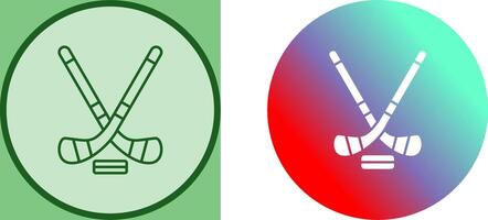 Eishockey-Icon-Design vektor