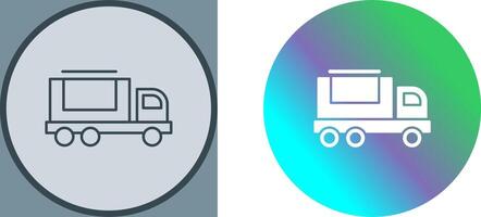 Cargo-LKW-Icon-Design vektor