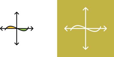 einzigartig Graph Symbol Design vektor