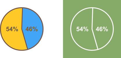 Kandidat Statistiken Symbol Design vektor