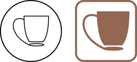 Kaffeetasse-Icon-Design vektor