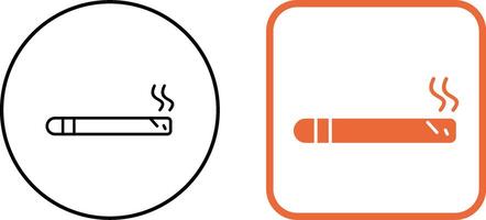 Zigarren-Icon-Design vektor