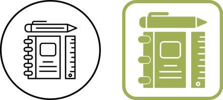 Lernen Werkzeuge Symbol Design vektor