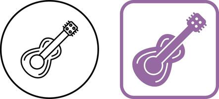 Gitarren-Icon-Design vektor