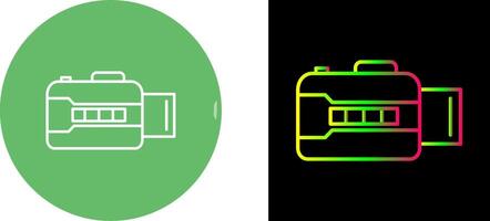 einzigartig öffnen Kamera Symbol Design vektor