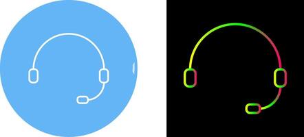 einzigartig online Unterstützung Symbol Design vektor