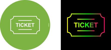 Tickets Symbol Design vektor