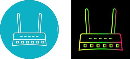 Router-Icon-Design vektor