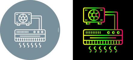 Klimaanlage Icon-Design vektor