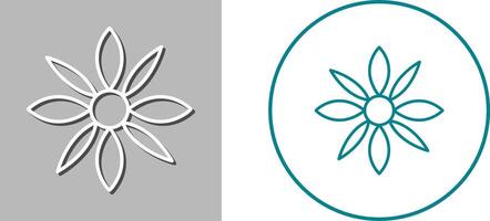 Blumen-Icon-Design vektor