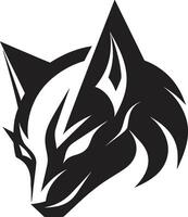 Alpha heulen Wolf Emblem wild Majestät Wolf Symbol vektor