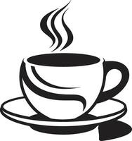 Becher Meisterschaft schwarz von Kaffee Tasse genießen Momente schwarz von Kaffee Tasse vektor