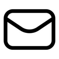 Mail Symbol zum uiux, Netz, Anwendung, Infografik, usw vektor