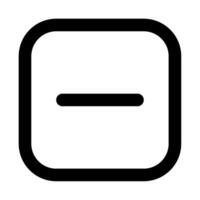 minus- ikon för uiux, webb, app, infografik, etc vektor