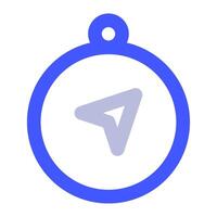 kompass ikon för uiux, webb, app, infografik, etc vektor