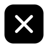 korsa ikon för uiux, webb, app, infografik, etc vektor