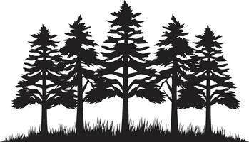 naturer bricka logotyp ikon träd grönskande insignier träd emblem vektor