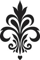 gedeihen Symphonie Blumen- Emblem Design Eleganz im blüht Element Logo vektor