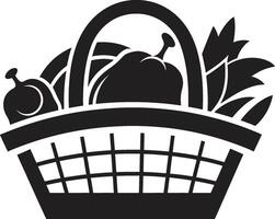 fruchtbar gedeihen feiern ernährungsphysiologisch Obst Glanz nähren noir 90 Wort Emblem zum ein Nährstoff verpackt Obst Symphonie vektor