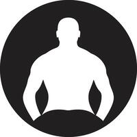 Konturen von Veränderung ein 90 Wort Emblem führen das Kampf gegen Fettleibigkeit Metamorphose Mission schwarz ic zum Mensch Fettleibigkeit Transformation vektor