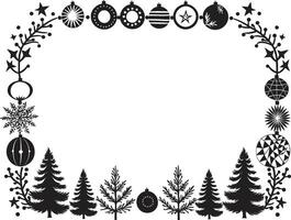 Weihnachtsmänner Werkstatt Freuden wunderlich Weihnachten Dekor s Winter Magie s zum stilvoll Weihnachten Dekorationen vektor