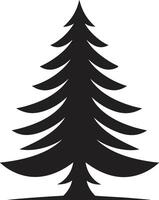 festlich Girlande geschmückt Weihnachten Baum Elemente Stechpalme lustig Baumwipfel strahlend Abbildungen vektor