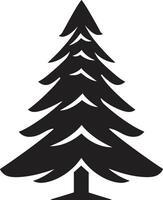 Silber Glocken und Kiefernzapfen s zum klassisch Bäume festlich Girlande geschmückt Weihnachten Baum Elemente vektor