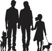 Bindungen von Zusammengehörigkeit Familie Generationen von Freude von glücklich Familie vektor