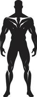 Schatten Stalker Jäger von Dunkelheit noir Ninja heimlich Wächter von das Nacht vektor