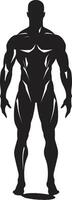 Obsidian Ritter Champion von Schatten noir Kreuzritter Wächter von das Abgrund vektor