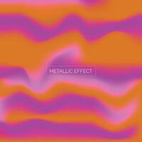 metallisch Bronze- und lila texturiert Hintergrund reflektierend fließen vektor