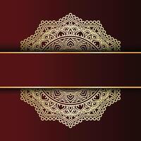 kreativ lyx dekorativ mandala mönster konst design vektor