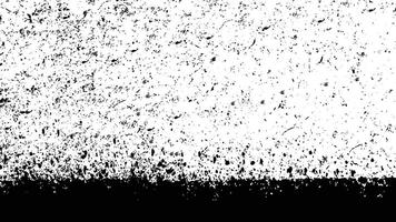 alt Grunge schwarz Textur. Bildschirm Hintergrund. . dunkel verwittert Overlay Muster Stichprobe auf transparent Hintergrund. vektor