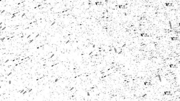 Grunge schwarz und Weiß Hintergrund. Textur von Chips, Risse, Kratzer, Schrammen, Staub, Schmutz. dunkel einfarbig Oberfläche. alt Jahrgang Muster. vektor