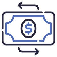 Kasse fließen Symbol zum Netz, Anwendung, Infografik, usw vektor