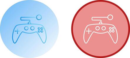 einzigartig Spielen Steuerung Symbol Design vektor