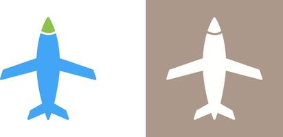 Flugzeug-Icon-Design vektor